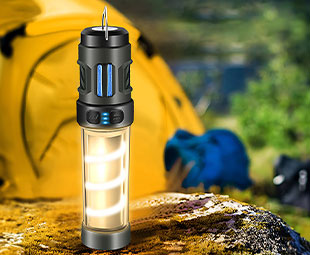 Integrated Camping Light and Power Bank